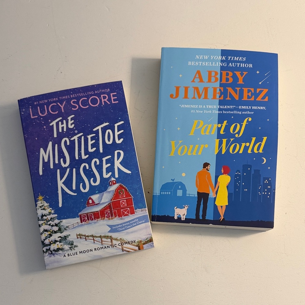 The Mistletoe Kisser and Part of Your World Book Set
